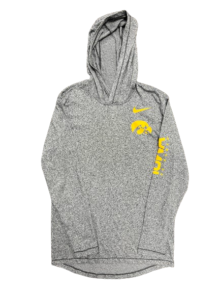 Gabbie Marshall Iowa Basketball Team Issued Performance Hoodie (Size S)