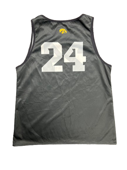 Gabbie Marshall Iowa Basketball SIGNED Player Exclusive PRACTICE WORN Jersey (Size WOMEN&