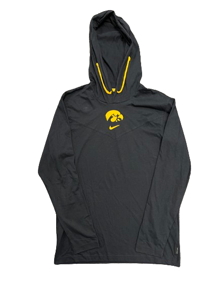 Gabbie Marshall Iowa Basketball Team Issued Performance Hoodie (Size S)