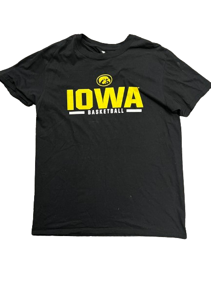 Gabbie Marshall Iowa Basketball Team Issued T-Shirt (Size L)