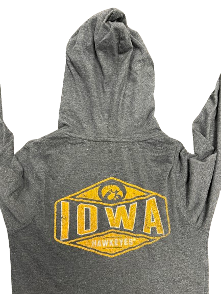 Gabbie Marshall Iowa Basketball Team Issued Hoodie (Size WOMEN&