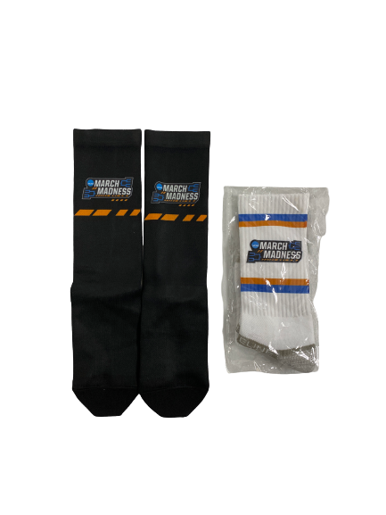 Emily Kiser Michigan Basketball March Madness Player-Exclusive Socks (Set of 2)