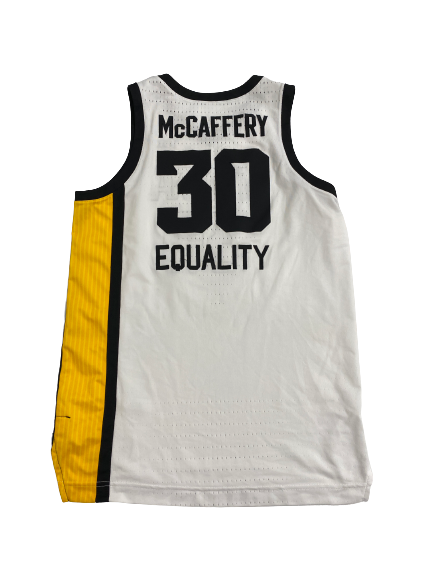 Connor McCaffery Iowa Basketball 2022-2023 Season Game-Worn Jersey (Size 48)