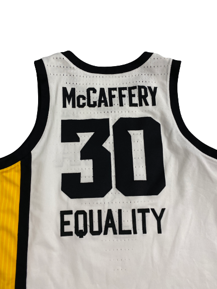 Connor McCaffery Iowa Basketball 2022-2023 Season Game-Worn Jersey (Size 48)