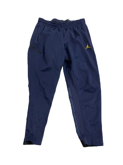 Emily Kiser Michigan Basketball Team-Issued Sweatpants (Size XL)
