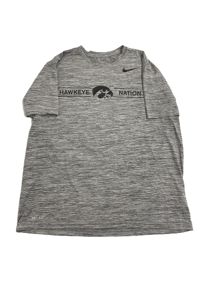 Connor McCaffery Iowa Basketball Team-Issued T-Shirt (Size XL)