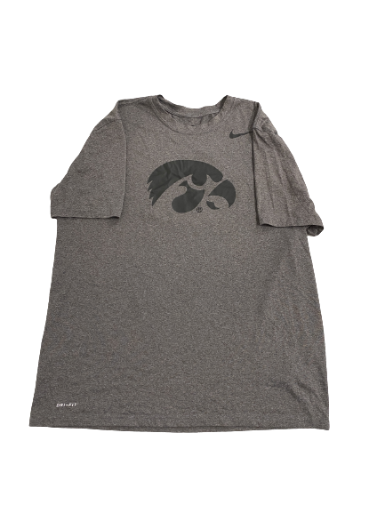 Connor McCaffery Iowa Basketball Team-Issued T-Shirt (Size XL)