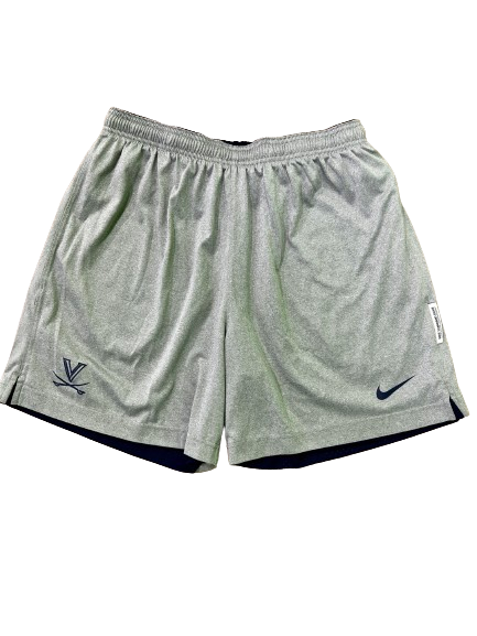 Isaac Traudt Virginia Basketball Player Exclusive *REVERSIBLE* Workout Shorts (Size L)