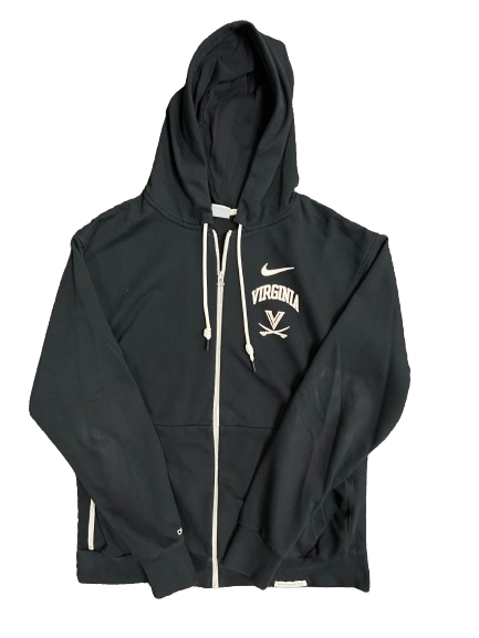 Isaac Traudt Virginia Basketball Team Issued Travel Jacket (Size LT)