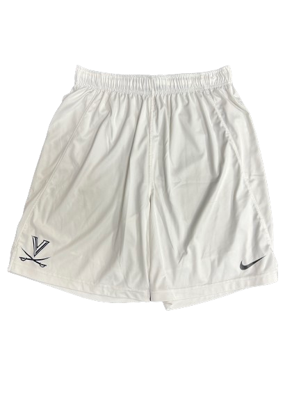 Isaac Traudt Virginia Basketball Team Issued Workout Shorts (Size L)