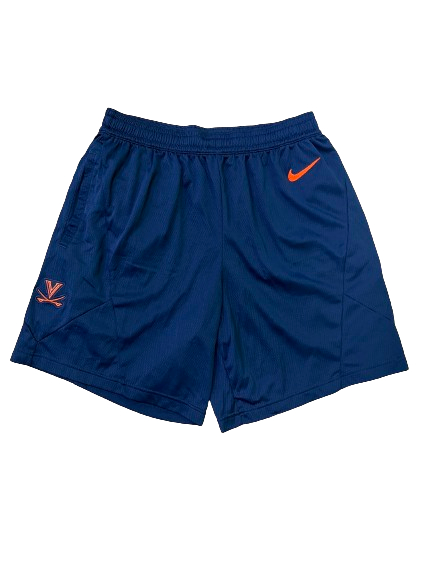 Isaac Traudt Virginia Basketball Team Issued Workout Shorts (Size L)