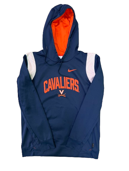 Isaac Traudt Virginia Basketball Team Issued Sweatshirt (Size LT)