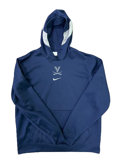 Isaac Traudt Virginia Basketball Team Issued Sweatshirt (Size LT)