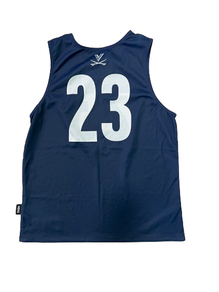 Isaac Traudt Virginia Basketball Player Exclusive Practice Jersey (Size L)