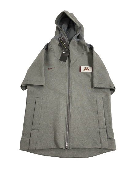 Gabe Kalscheur Minnesota Basketball Player-Exclusive Travel Short Sleeve Zip-Up Jacket (Size L) - New With $150 Tag
