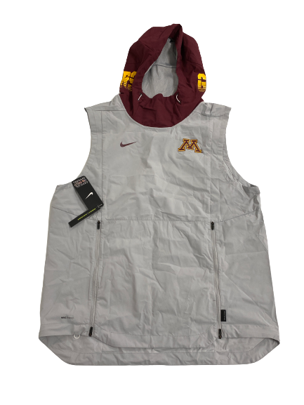 Gabe Kalscheur Minnesota Basketball Player-Exclusive Sleeveless Hoodie (Size L) - New With $150 Tag