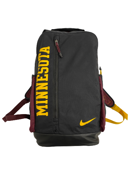 Gabe Kalscheur Minnesota Basketball Team-Issued Travel Backpack
