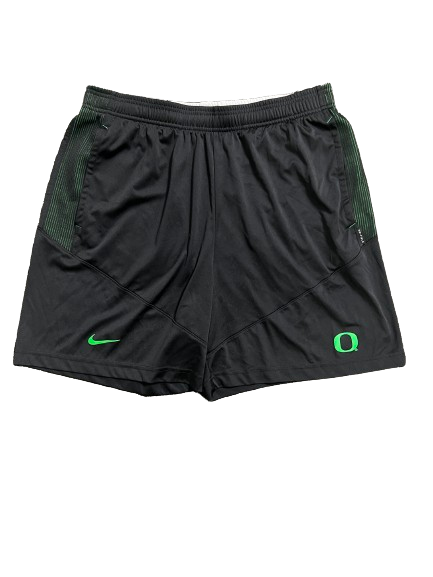Quincy Guerrier Oregon Basketball Team Issued Workout Shorts (Size L)