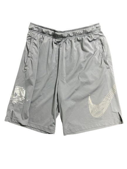 Quincy Guerrier Oregon Basketball Team Issued Workout Shorts (Size XL)