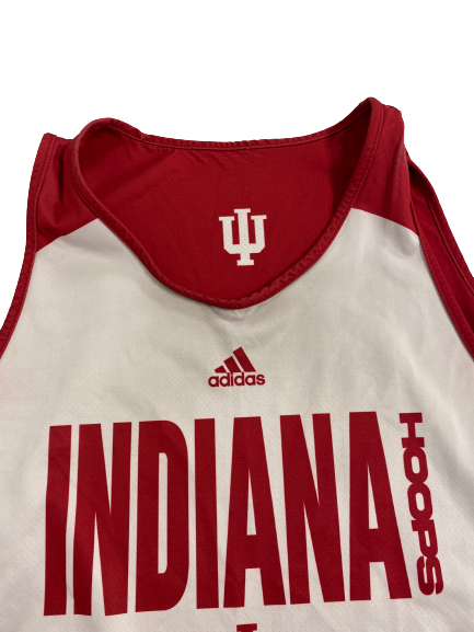Tamar Bates Indiana Basketball Player-Exclusive Reversible Practice Jersey (Size L)