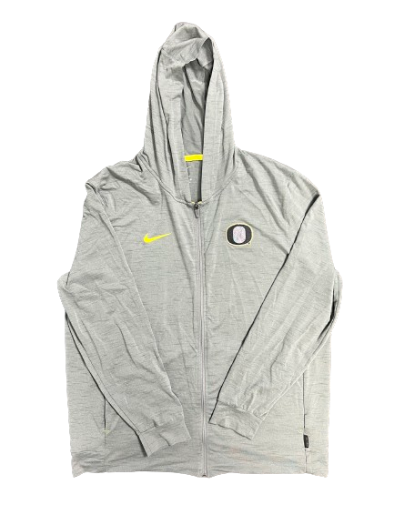 Quincy Guerrier Oregon Basketball Team Issued Full Zip Jacket (Size XL)