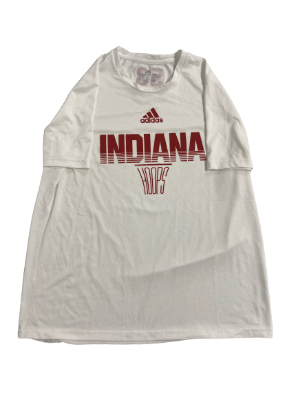 Tamar Bates Indiana Basketball Player-Exclusive Pre-Game Warm-Up Shirt With 