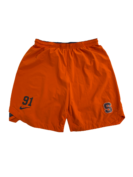 Andre Szmyt Syracuse Football Player-Exclusive Shorts With 