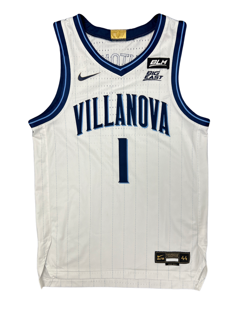 Bryan Antoine Villanova Basketball 2020-2021 Game Worn Jersey (Size 44)