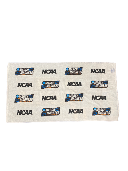 Emily Kiser Michigan Basketball March Madness Player-Exclusive "SECOND ROUND" Bench Towel