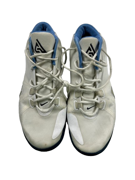 Bryan Antoine Villanova Basketball Player Exclusive Signed Game Worn "Giannis Zoom Freak 1" Shoes (Size 13)