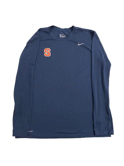 Andre Szmyt Syracuse Football Player-Exclusive Long Sleeve Shirt With 