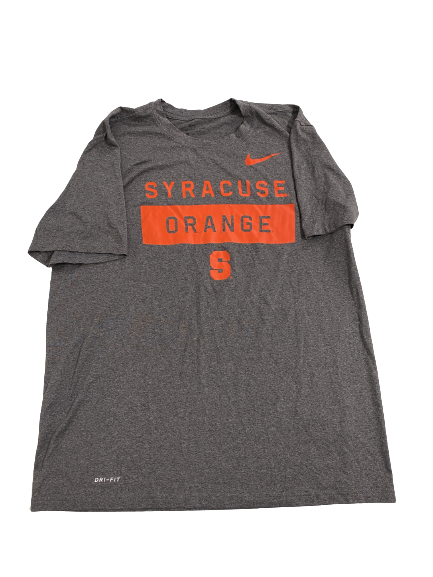 Andre Szmyt Syracuse Football Team-Issued T-Shirt (Size L)
