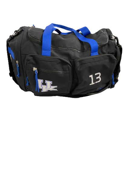 Jordan Anthony Kentucky Football Player-Exclusive Travel Duffel Bag With 