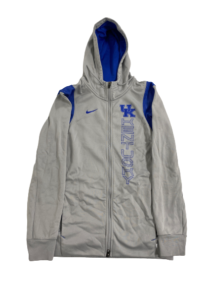 Jordan Anthony Kentucky Football Team-Issued Zip-Up Jacket (Size S)