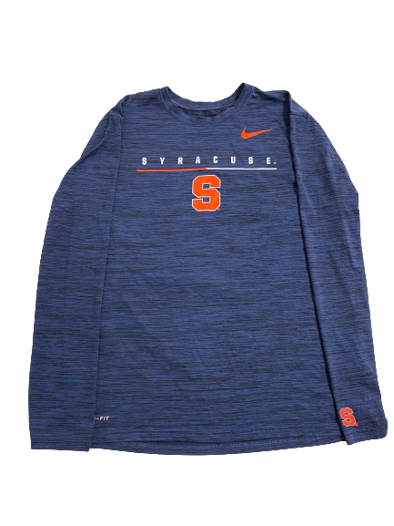 Andre Szmyt Syracuse Football Player-Exclusive Long Sleeve Shirt With 