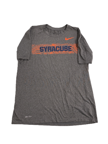 Andre Szmyt Syracuse Football Team-Issued T-Shirt (Size L)