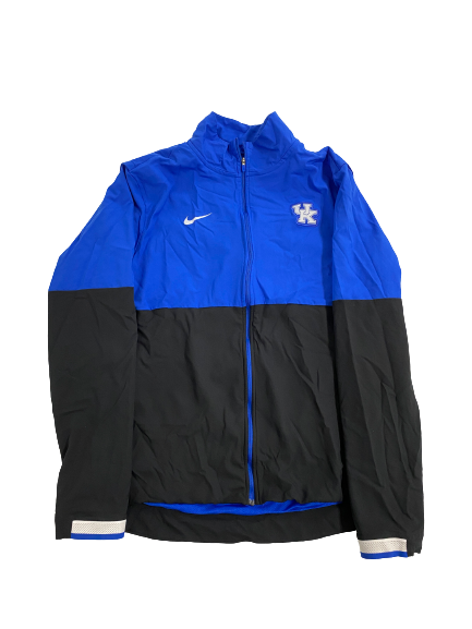 Jordan Anthony Kentucky Football Team-Issued Zip-Up Jacket (Size M)