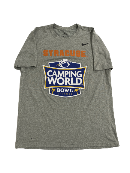 Andre Szmyt Syracuse Football Player-Exclusive Camping World Bowl Game T-Shirt (Size L)