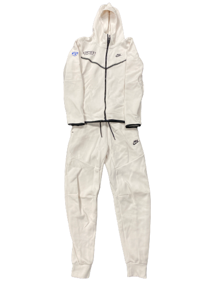 Jordan Anthony Kentucky Football Nike Tech Player-Exclusive Sweatsuit - Jacket + Sweatpantsants (Size S)