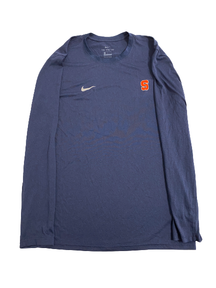 Andre Szmyt Syracuse Football Team-Issued Long Sleeve Shirt (Size L)