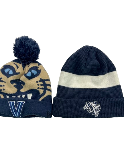 Bryan Antoine Villanova Basketball Team Issued Beanie Hats (Set of 2)