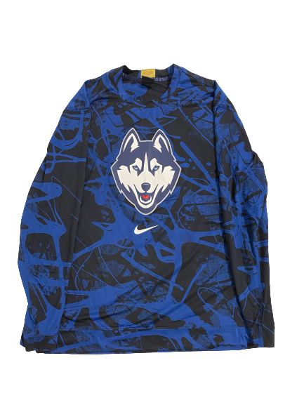 R.J. Cole UCONN Basketball Player-Exclusive Pre-Game Warm-Up Shooting Shirt (Size M)