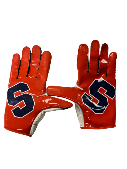 Syracuse Football Player Exclusive Gloves (Size XL)