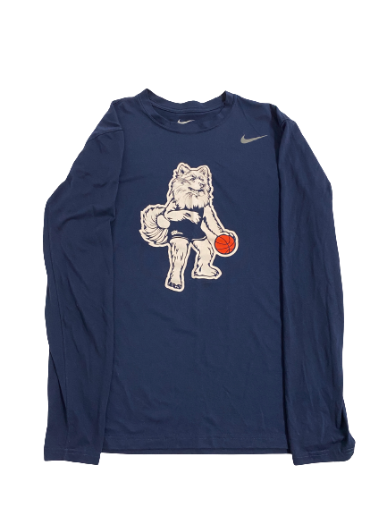 R.J. Cole UCONN Basketball Team-Issued Long Sleeve Shirt (Size M)
