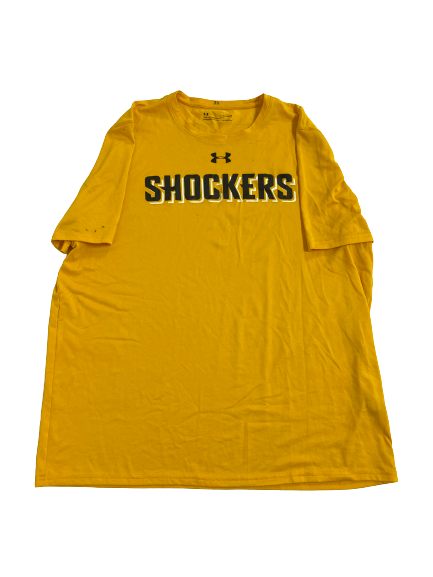Joe Pleasant Wichita State Basketball Team-Issued T-Shirt (Size L)
