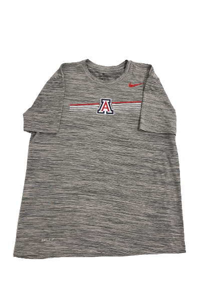 Jordan Mains Arizona Basketball Team-Issued T-Shirt (Size L)