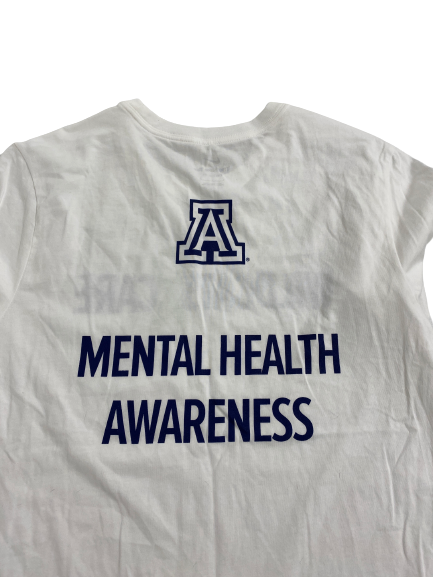 Jordan Mains Arizona Basketball Team-Issued T-Shirt (Size L)
