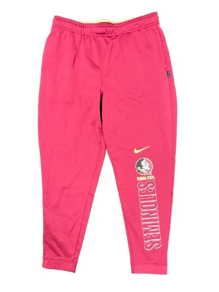 Jalen Warley Florida State Basketball Team Issued Sweatpants (Size XL)