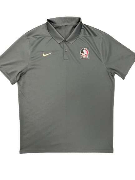 Jalen Warley Florida State Basketball Team Issued Polo Shirt (Size L)