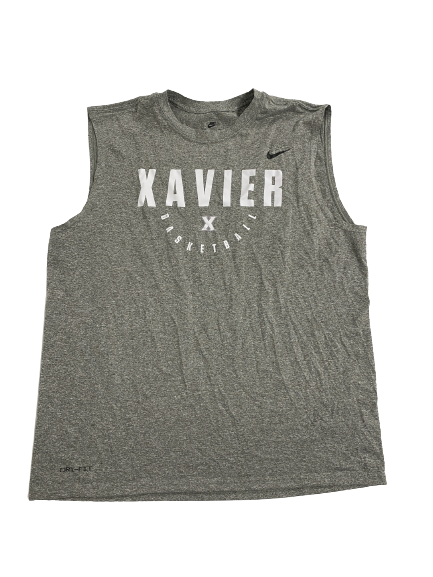 Dieonte Miles Xavier Basketball Team-Issued Workout Tank (Size XL)